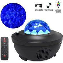 Load image into Gallery viewer, Colorful Starry Sky Projector Blueteeth USB Voice Control Music Player LED Night Light Romantic
