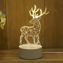 Load image into Gallery viewer, 3D LED Lamp Creative USB Night Lights Novelty Illusion Night Lamp 3D Illusion Table Lamp