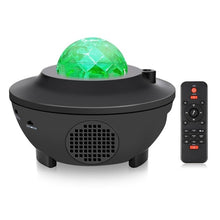 Load image into Gallery viewer, Colorful Starry Sky Projector Blueteeth USB Voice Control Music Player LED Night Light Romantic
